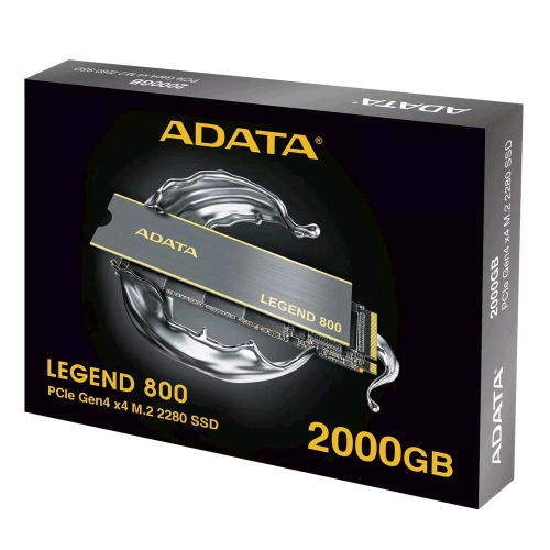 ADATA LEGEND 800 SSD 2.000GB M.2 2280 NVMe PCI Express 4.0 3D NAND